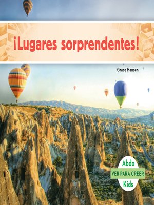 cover image of ¡Lugares sorprendentes! (Spanish Version)